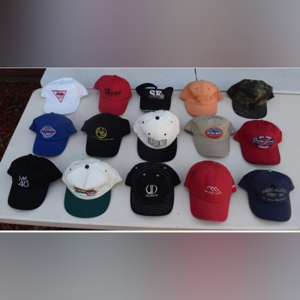 Vintage hats lot